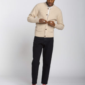 Cardigan Tricot-Ecru Olow