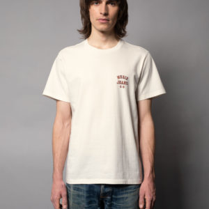 TShirt Roy Logo-Off White Nudie Jeans