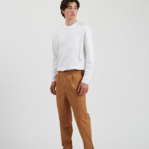 Pantalon Pleat9344-Toasted Coconut Minimum