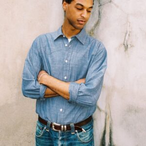 Chemise George Chambray Blue Nudie Jeans