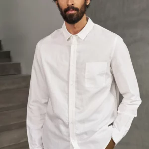 Chemise Simon Linen White About Companions