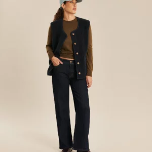Gilet sans manches Barney Sherpa Midnight Lab Dip