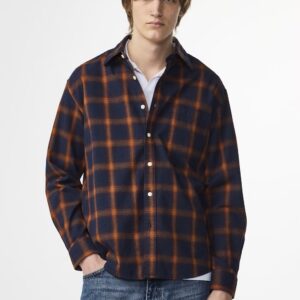 Chemise Deon 5465 726Marine Check NN07