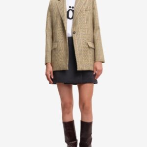 Veste Norton Check Margaux Lonnberg