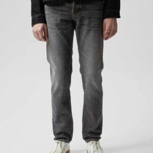 Jeans Steady Eddie II Grey Crosshatch Nudie Jeans