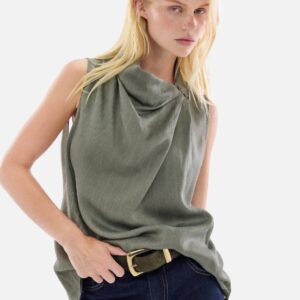 Top BaleKS Kaki Stripes Margaux Lonnberg