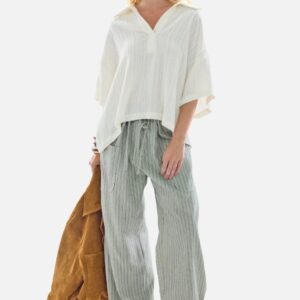 Pantalon TedGS Green Stripes Margaux Lonnberg