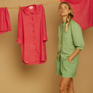 Chemise Zenith Vichy Vert Graine