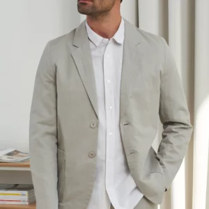 Veste Enver Linen Reed About Companions